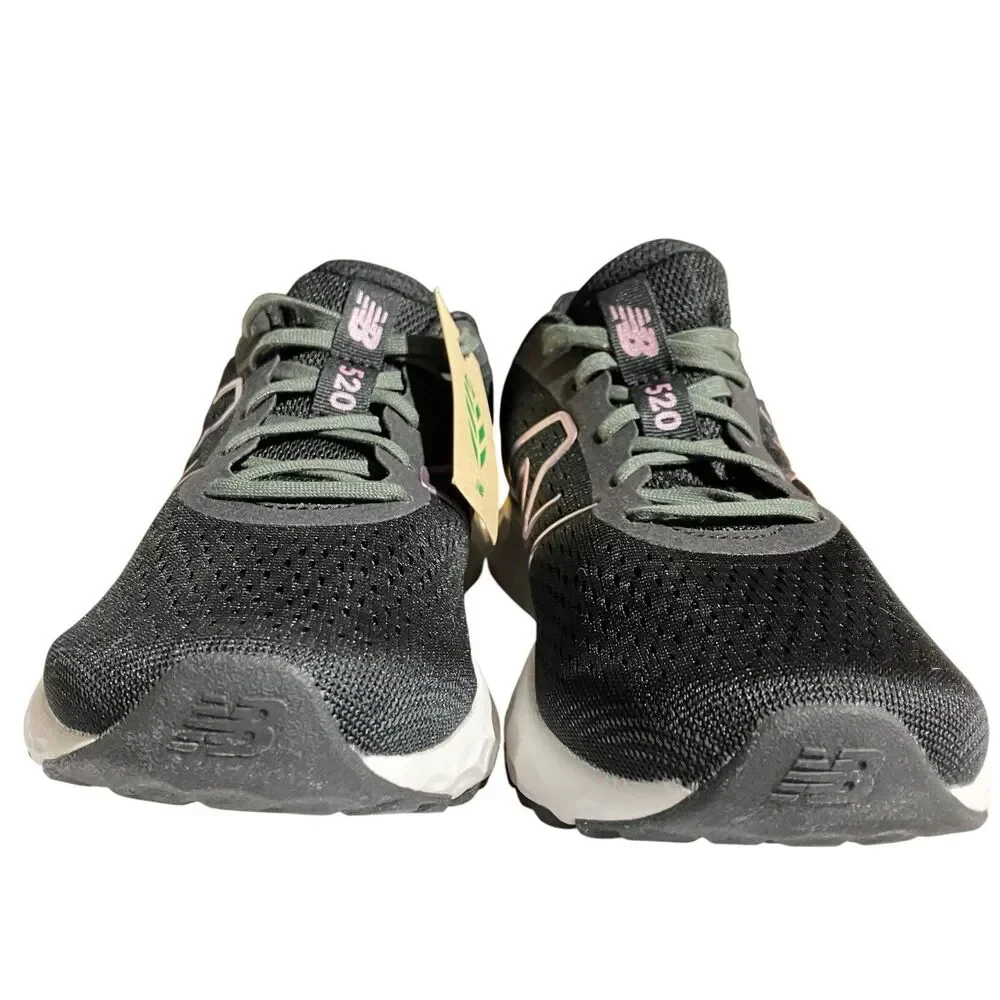 New Balance Running Shoes Mens 8 Black 520 V8 Unisex Sporty Activewear W520LB8‎